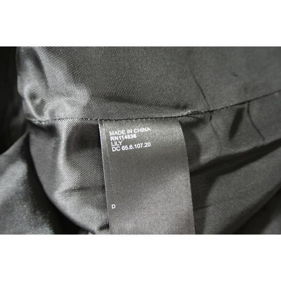 New Reiss Black Double-Breasted Coat - Picture 9 of 11